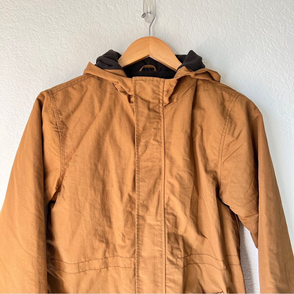 Old Navy Clean Parka Bourbon Brown Size Large 10-12 Gender Neutral/Unisex - Picture 2 of 11